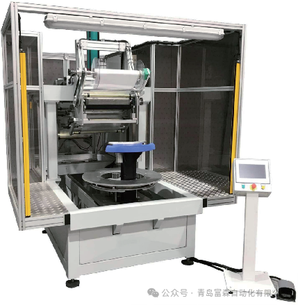 輪胎胎側(cè)彩色圖案熱貼機(jī)自動貼標(biāo)機(jī)